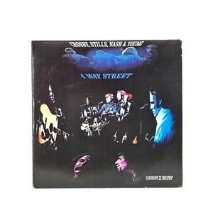 Crosby Stills Nash & Young 4 Way Street 2x 12" Vinyl LP  Atlantic SD 2-902 VG+